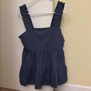 SO Women's Blue Tank Top